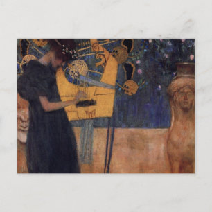 Vykort för Gustav Kllimt harpamusik