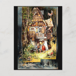 vykort för hansel och gretel 2-vintage