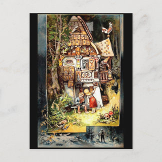 vykort för hansel och gretel 2-vintage