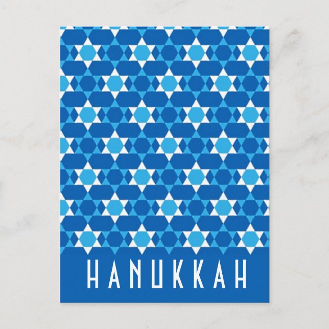 vykort för Hanukkah Hälsning (Framsida)