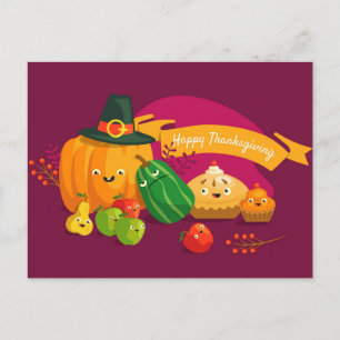 vykort för happy thanksgiving