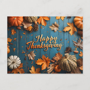 vykort för happy thanksgiving