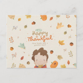 vykort för happy thanksgiving