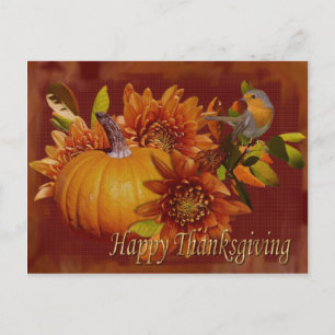 vykort för happy thanksgiving