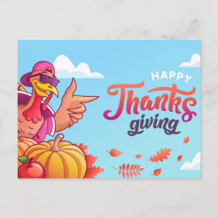 vykort för happy thanksgiving
