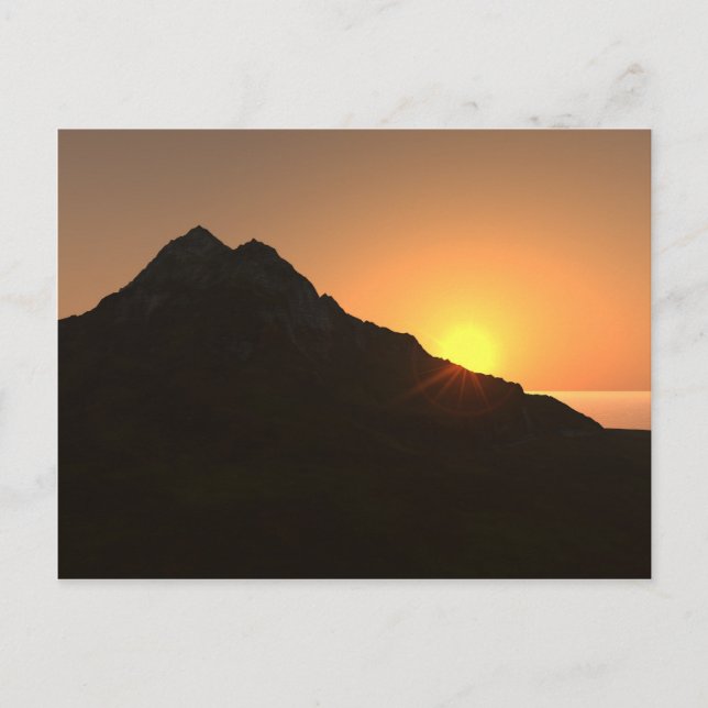 vykort för "Hawaiian Sunset" (Framsida)