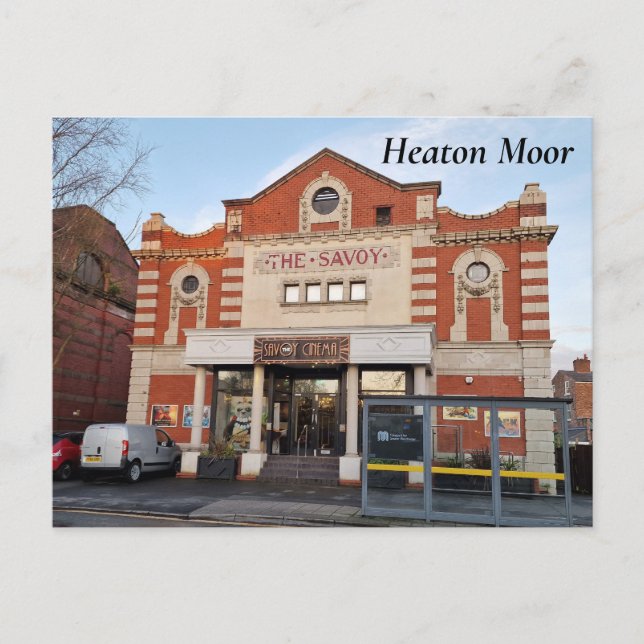 Vykort för Heaton Moor Savoy Stockport (Framsida)