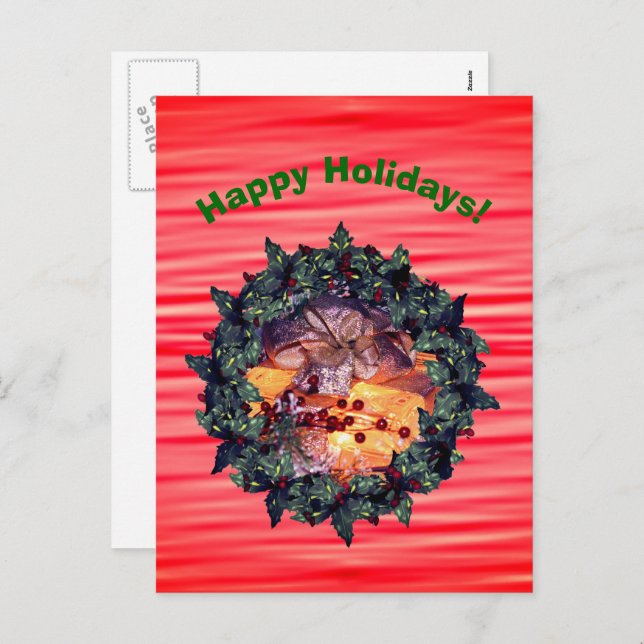 Vykort för Helgdag av utandningsfrö från Guld (Fram/baksida)