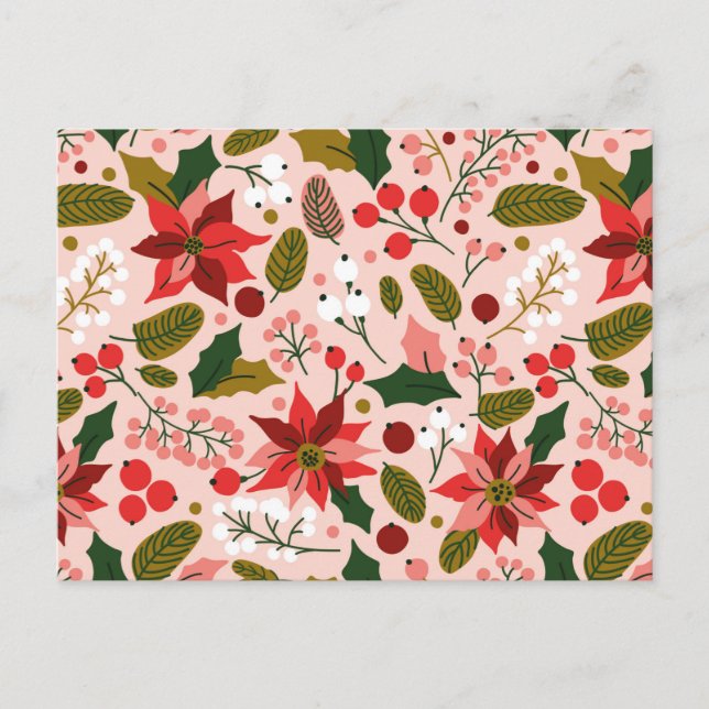 vykort för helgdag på vintertid (Framsida)