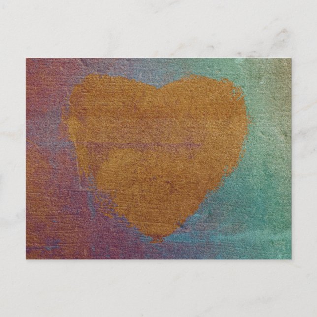 vykort för hjärtuttryck (Framsida)