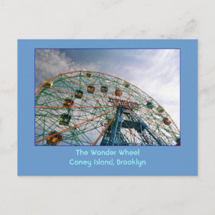 vykort för hjul (Coney Island, NY)