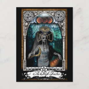 Vykort för högpristecken för Tarot Card