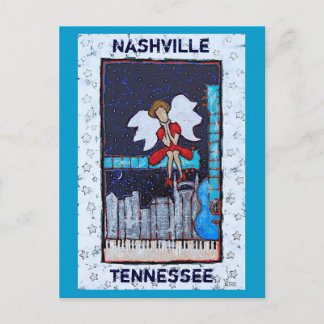 Vykort för HonkyTonk ängel (Nashville, TN)