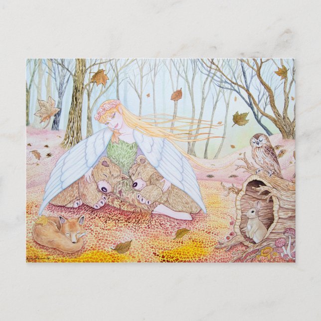 Vykort för höstbryggning (Framsida)