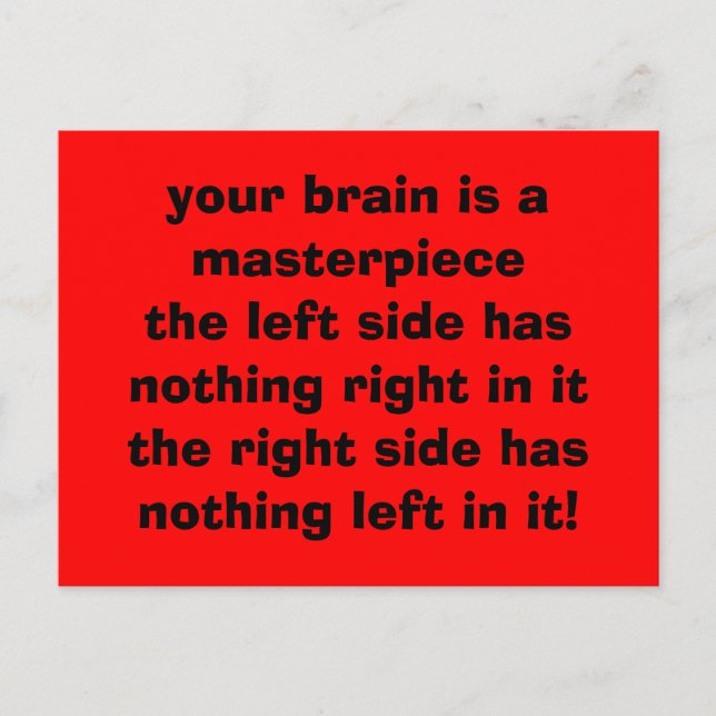 vykort för humor (Framsida)