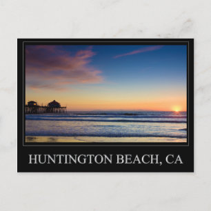 vykort för Huntington Beach Pier