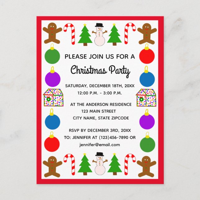 Vykort för inbjudan till Ram #1 (Framsida)