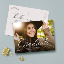 vykort för inbjudan till studenten för elegant-skr