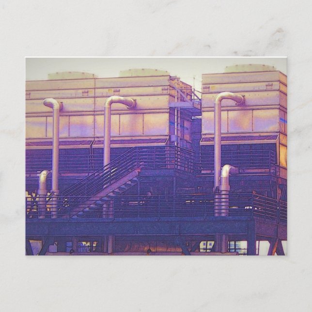 vykort för industriplattform (Framsida)