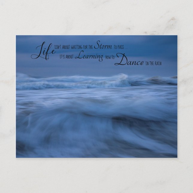 Vykort för inspiration och motivation (Framsida)