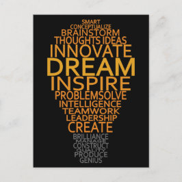vykort för inspirationsljus-anpassningsbar
