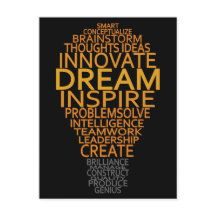 vykort för inspirationsljus-anpassningsbar