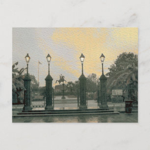 vykort för Jackson Square New Orleans