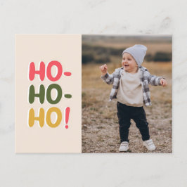Vykort för jul och Helgdag med foto