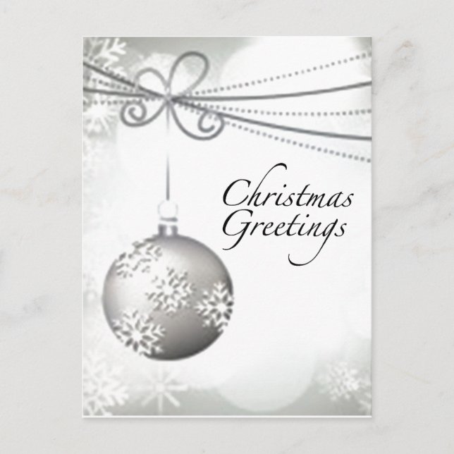 Vykort för julhälsningar (Framsida)