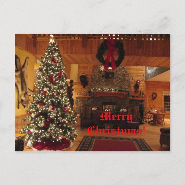 Vykort för julhus (Framsida)