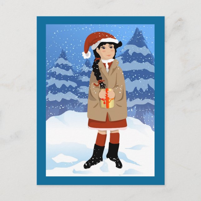 vykort för julklapp (Framsida)