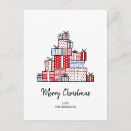 Vykort för julklapp, Helgdag