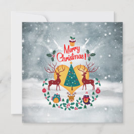 Vykort för julkunds meddelande