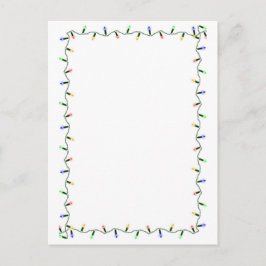 Vykort för jullljus Gräns Helgdag