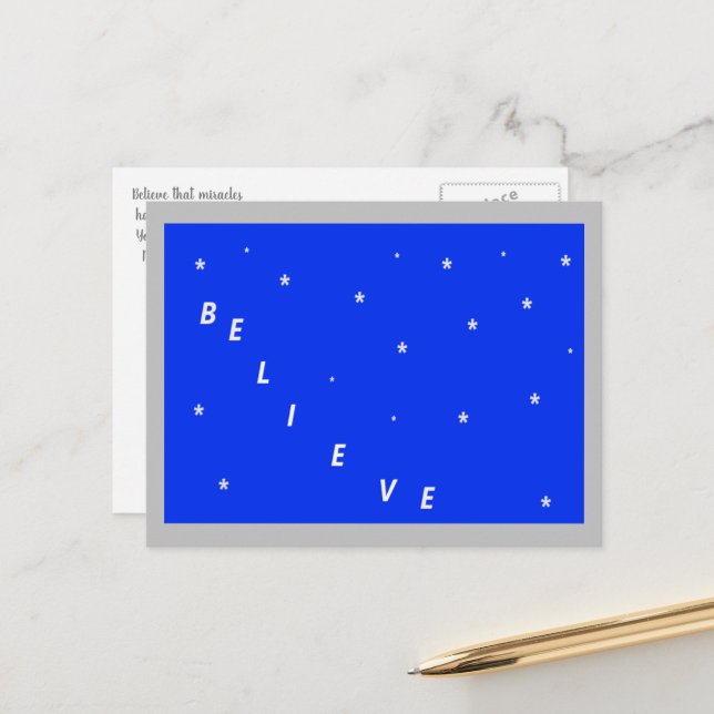 Vykort för julspegel (Fram/Back In Situ)