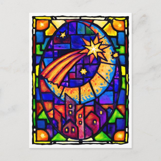 Vykort för julstjära (Framsida)