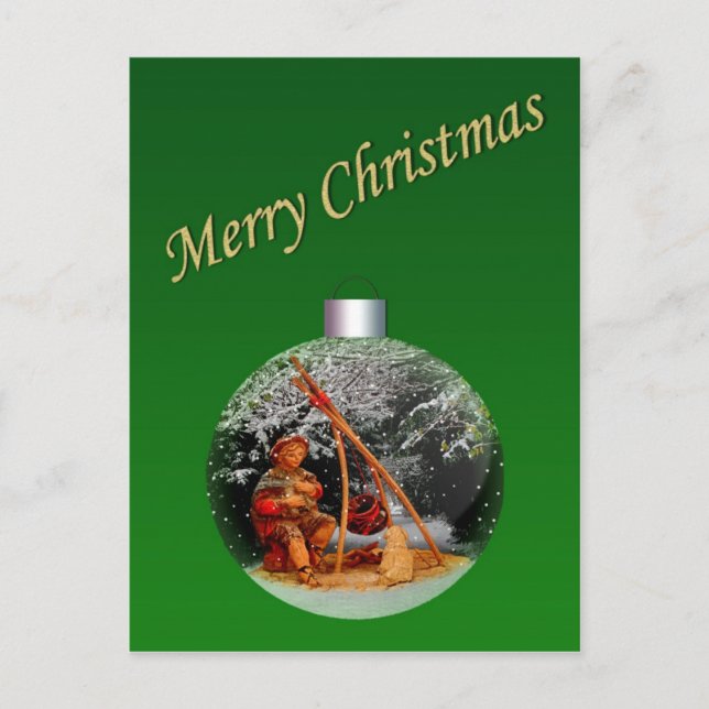 Vykort för jultomatiskscen, Anpassade (Framsida)