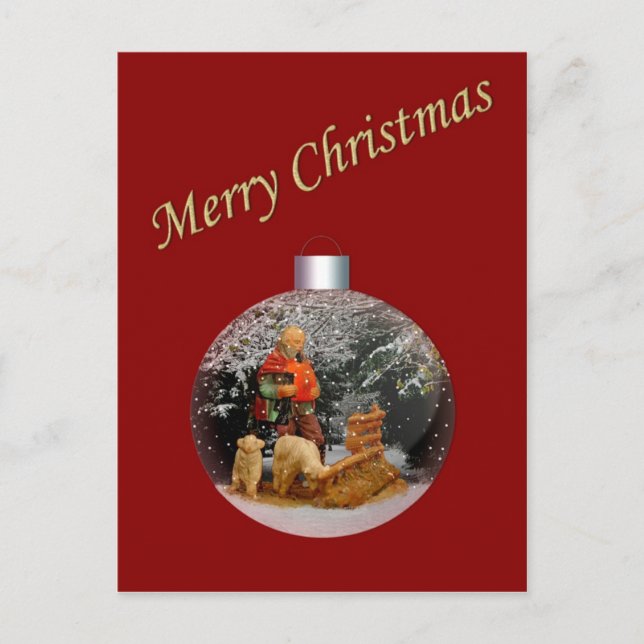 Vykort för jultomatiskscen, Anpassade (Framsida)