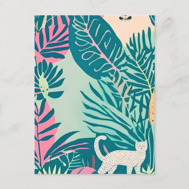 vykort för kattunge (Framsida)