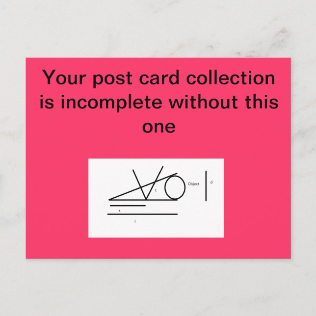 Vykort för kilfransfånig (Framsida)