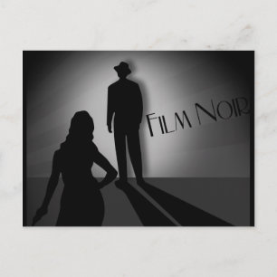 vykort för klassisk film stil