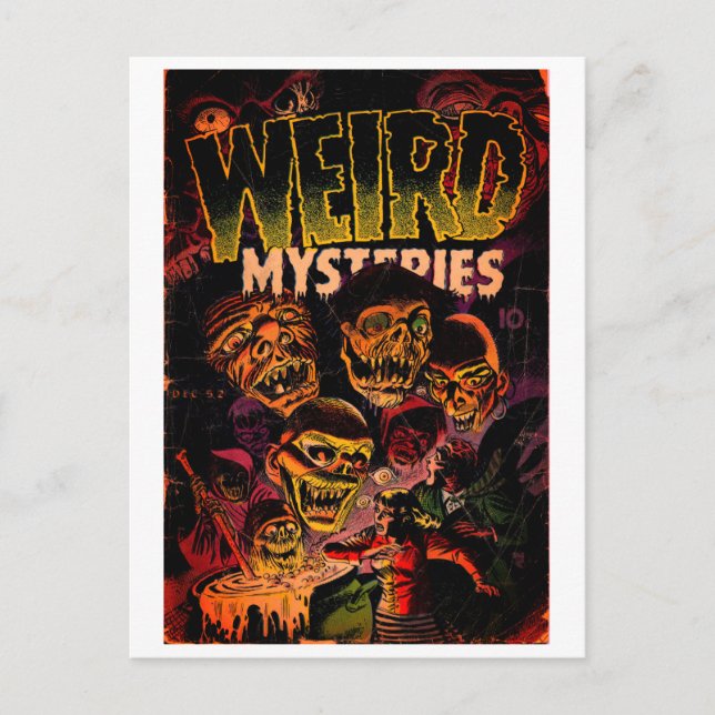 Vykort för klassisk Tecknad (Framsida)