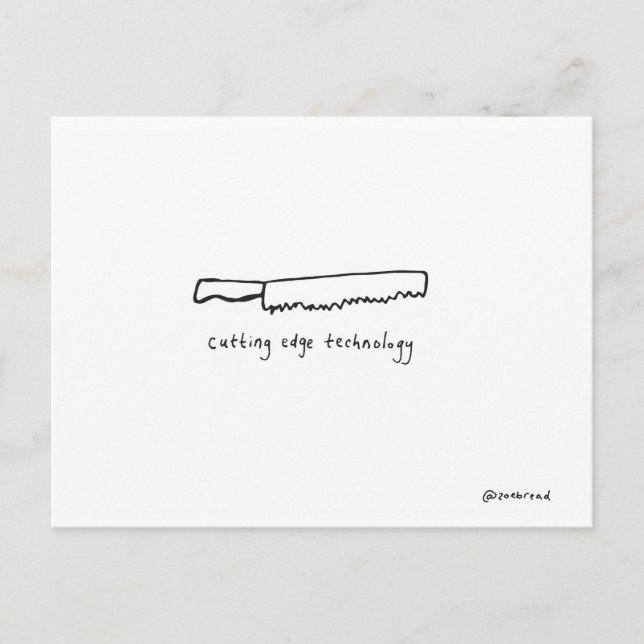 vykort för knivar (Framsida)