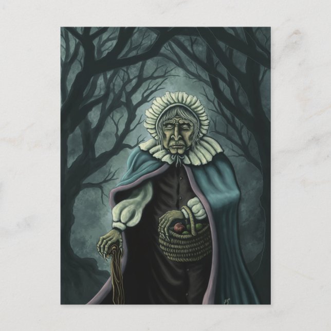 vykort för konst för dåligaäpplefantasi (Framsida)