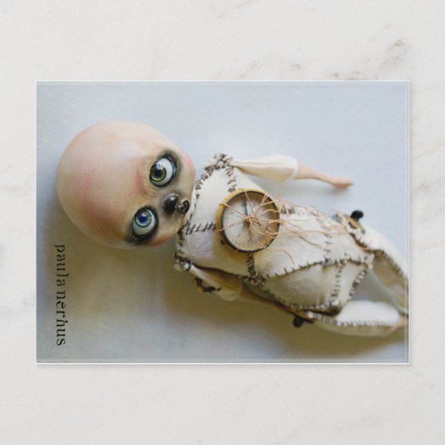 vykort för konstdockor (Framsida)