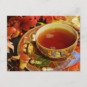 Vykort för kopp för TeatidTea för postcrossing