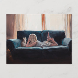 vykort för kundkonversation