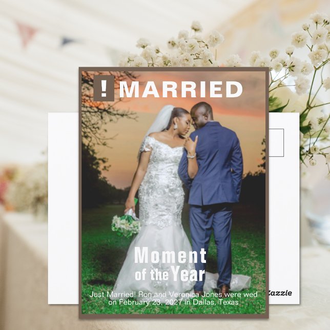 vykort för Lägg till bild Roligt i Bröllop Magazin (Skapare uppladdad)