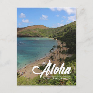 vykort för landskapsmaui Hawaii