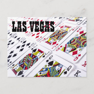 vykort för LAS VEGAS-spel